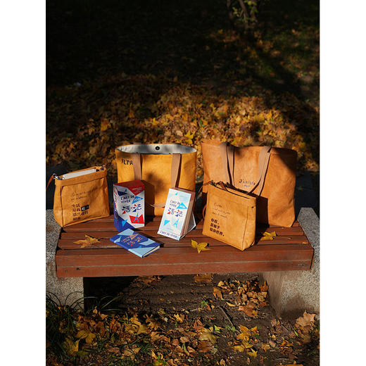 "活.法"文创布袋(Plus版 存在 生活）斜挎包 日历 法语 商品图0