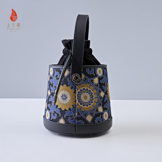 SAINTJOY/上久楷  宋锦拎包 大小团花纹花卉锦 XB3B015208003（不含礼盒包装 商品图1