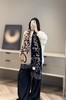 罗意威 《涂鸦》双面围巾 黑驼色（DSX） 商品缩略图5
