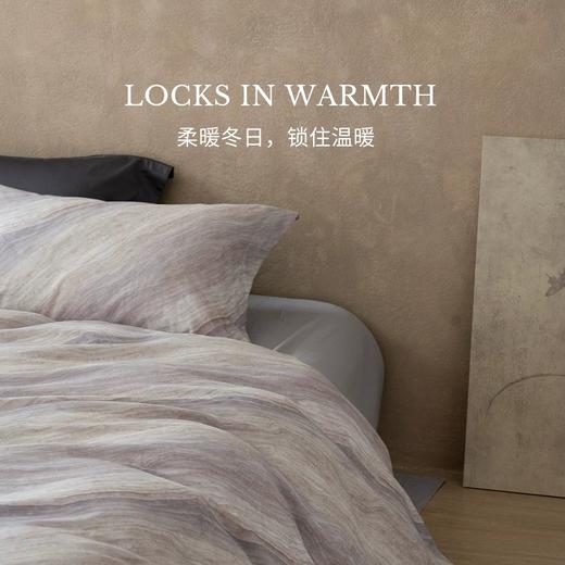 【全棉磨毛-烟云】舒雅生活雅系列全棉磨毛印花四件套-烟云   面料：100%棉 微磨毛工艺，绒感不重，触感亲肤细腻 AB 面设计，A 版独家花型  11010211/11010212 商品图3