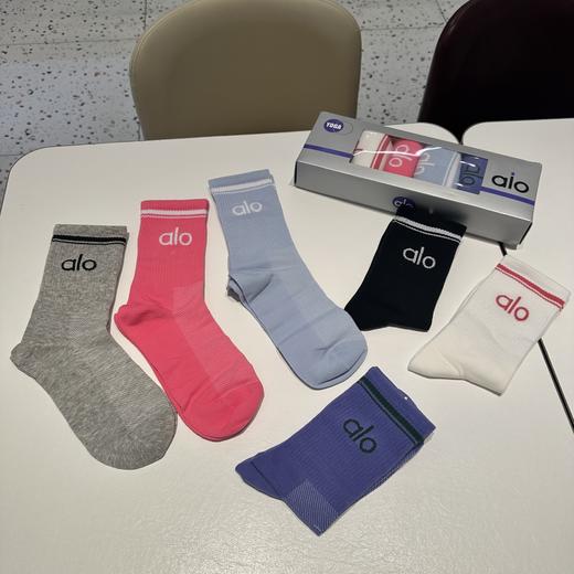 G711一盒5双，Alo秋冬袜子套盒 商品图3