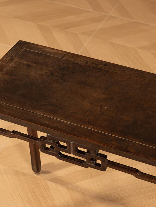 清 红木拐子纹条桌 商品图2