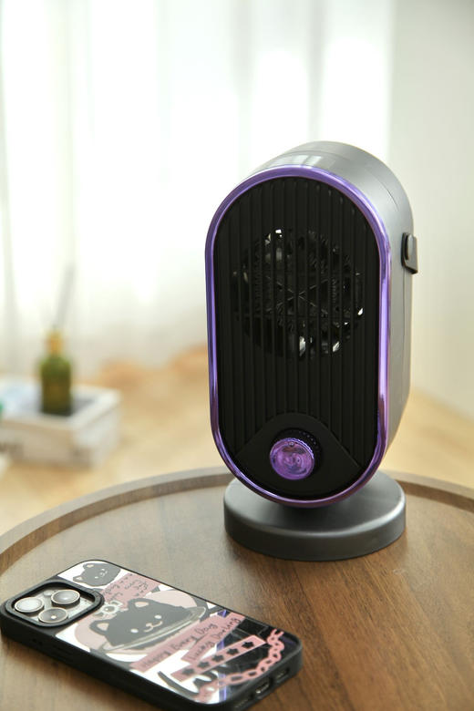 【塞尔兰斯便携式迷你暖风机（5588）】✅500W功率即开即热，一秒感受温暖环绕  ✅3档温度可随心调节，满足各种温度需求-ZTDJ 商品图9