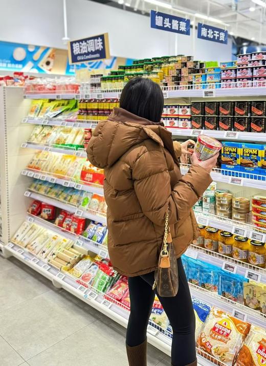 Lu*Lu原单品puff五格泡芙镭射鹅绒服轻三防可擦面料 商品图8