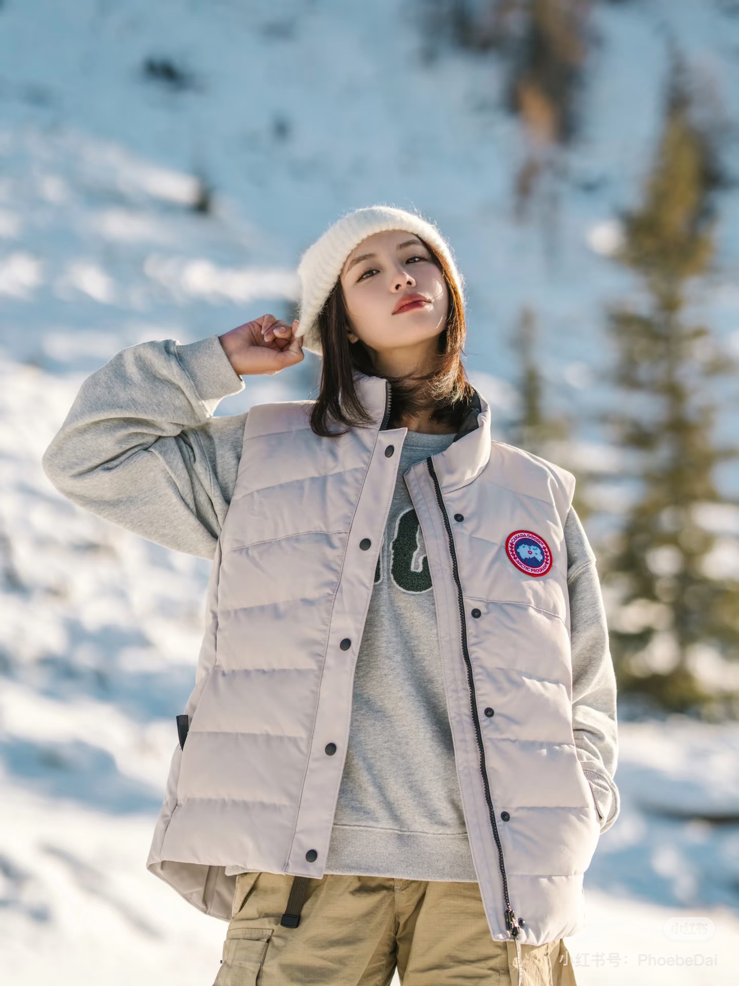 大鹅羽绒马甲男女同款