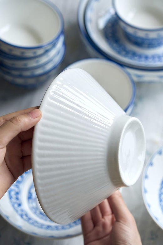 捡漏29.9元抢6到8只，非质量问题不退换【出口级染可青花系列餐具】🏆皇家御用瓷器同款，出口定制款，艺术品级餐具！耐低温、耐煮、不易碎 ✅烤箱、微波、洗碗机、消毒柜适用   1214返团 商品图4