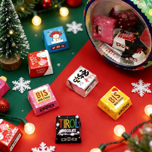 【新品上新】松尾圣诞节什锦味代可可脂巧克力制品(杯装)197g 冬季限定 045589 商品图3