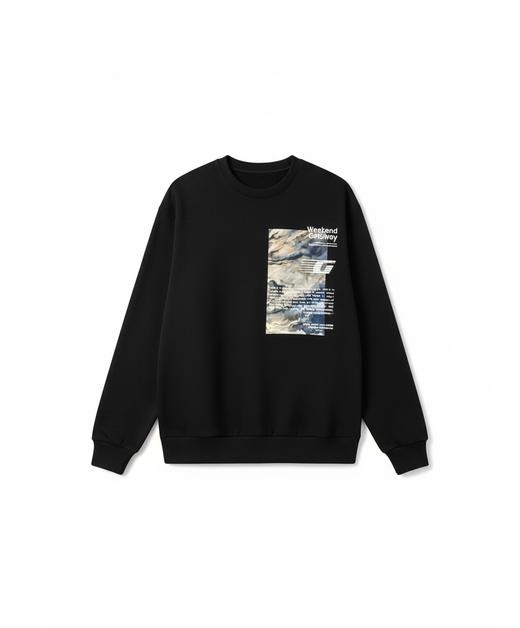 佐丹奴男装25年商场同款【空气三明治】精致印花卫衣01095607 商品图1