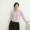 绽放872朵/纯山羊绒毛衫女v领羊绒套头毛针织衫2025冬季新款毛衣 商品缩略图2