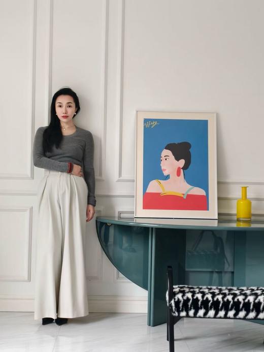 圆领羊绒衫-揽星河 商品图4