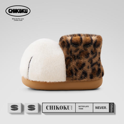 超好穿！超可爱🐱【chikoku雪球大猫爪棉靴】❄️这个冬天，把温暖的“雪球”穿在脚上🐾 大猫爪造型,圆滚滚的雪球鞋身,治愈所有坏心情 商品图1