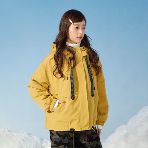 加厚兔毛连帽外套-纪念日百货门店同款167750508 商品图1