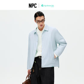 NPC潮牌翻领外套【发热棉】保暖夹克户外休闲轻便男款NP58PJ48