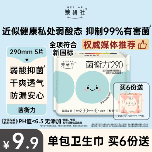 【9.9元专区】满6份送1包奶滑240正装—菌衡力单包（2个规格） 商品图1