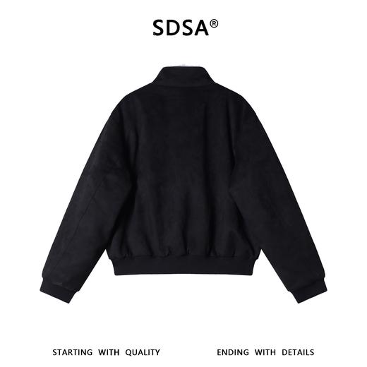 T25421SDSA男士秋冬新款痞帅男装美式复古座山雕外套百搭立领夹克时尚 商品图4