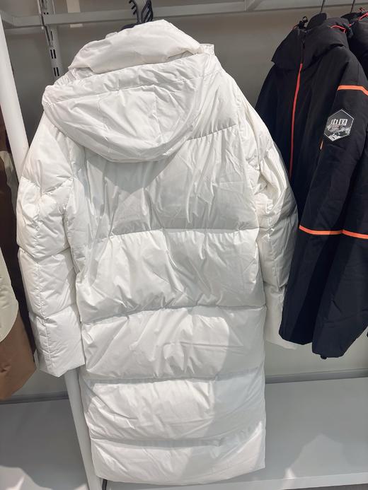 安踏冠军全天候鹅绒羽绒服女2025款防泼水连帽保暖外套162510907 商品图1