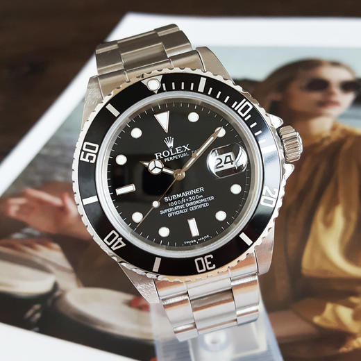 【95新】ROLEX 劳力士16800天文台认证自动机械机芯日期显示40MM（男款）潜航者系列蚝式钢 281125NJS44 商品图4