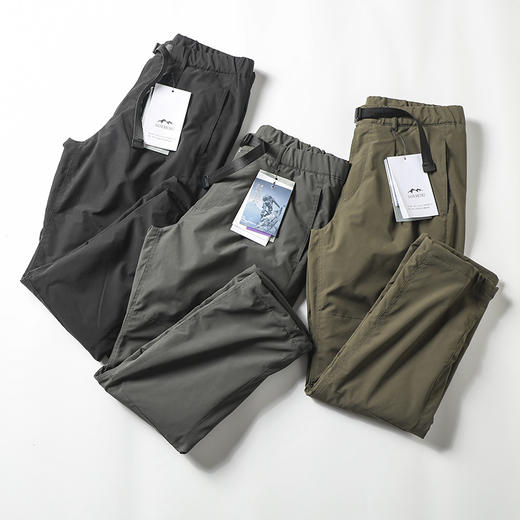 【男士抗寒好裤】日单！无惧寒冬！2025加绒加厚不臃肿秋冬户外男士运动休闲裤防风裤长裤！ 商品图1