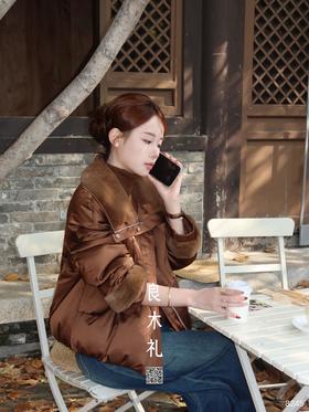 休闲——皮毛一体外套