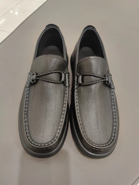 【云粉节】BF楼千百度男鞋一脚蹬休闲皮鞋气质男士乐福鞋豆豆鞋大头皮鞋百搭A26133131吊牌价1199活动价815