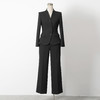 IWY/高级感黑色西装套装女秋冬新款职业装气质通勤商务正装25CP876 商品缩略图1