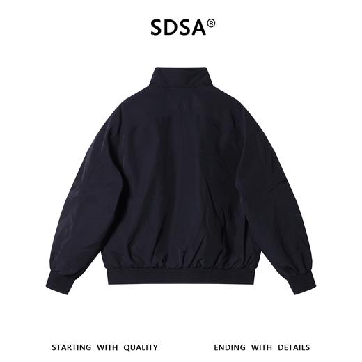 1589SDSA男士秋冬新款痞帅男装设计感工装立领羽绒服纯色百搭时尚外套 商品图5