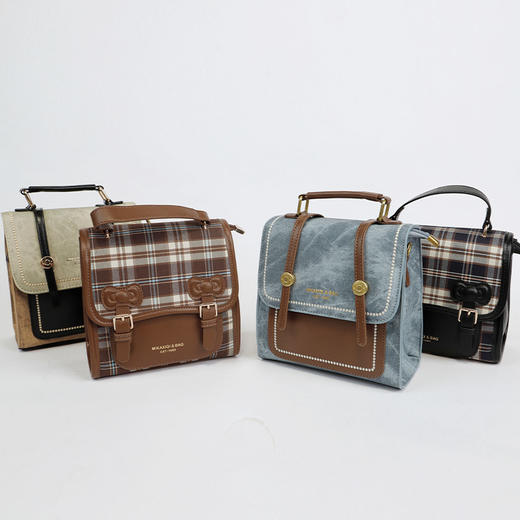 英伦风混款双肩包-纪念日百货门店同款167046318 商品图0