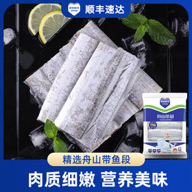 鲜到鲜得舟山带鱼450g*6包 去头去尾含肚段 小眼带鱼