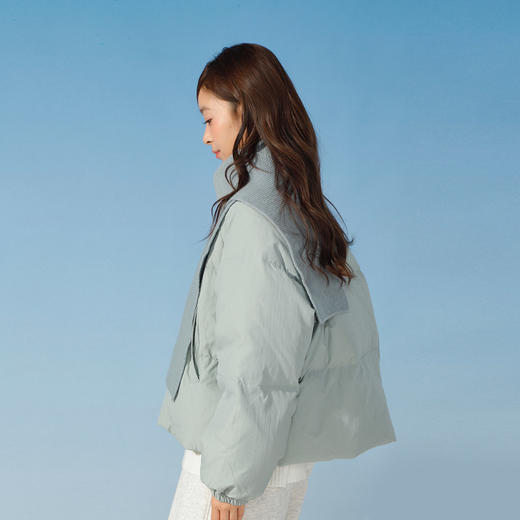 韩版舒适百搭羽绒服配围巾-纪念日百货门店同款167294928 商品图2