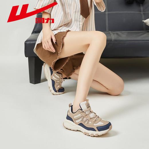 回力女鞋运动鞋秋季网面透气户外登山鞋女百搭轻便舒适休闲鞋子女 商品图4
