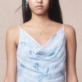 EnSage 925银 小灵角吊坠项链