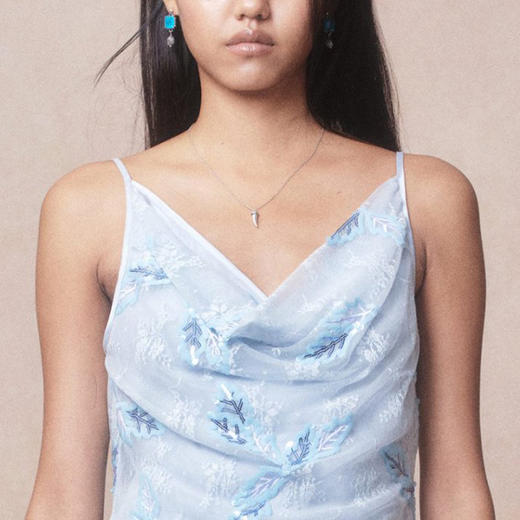 EnSage 925银 小灵角吊坠项链 商品图0