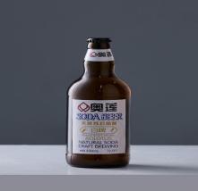 奥莲苏打精酿啤酒 （白啤）500ml*6/箱 商品图1