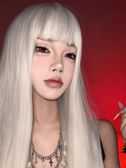 LOOKYOO日抛 五片 腥红陷阱 直径14.0mm着色13.0mm 商品图6