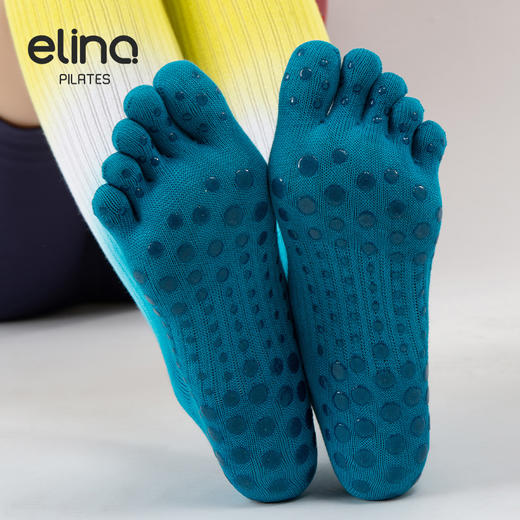 一恋普拉提2026新款渐变瑜伽高筒袜EYG24015 商品图8