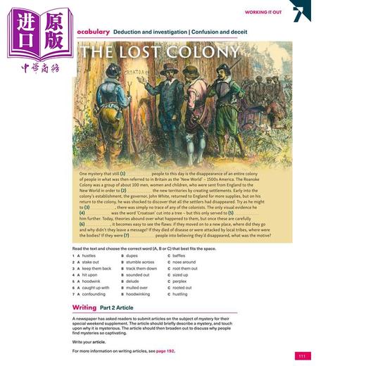 【中商原版】麦克米伦剑桥CPE考试备考学生用书+练习册套装 含答案配电子书Ready for C2 Proficiency Students Book Workbook 商品图3