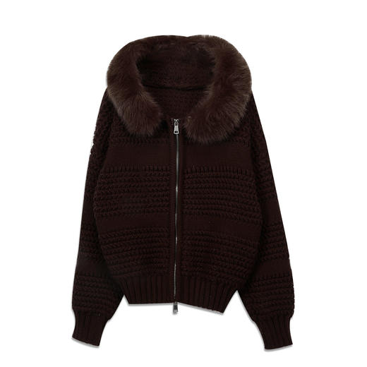 韩系软糯菠萝针毛毛外套-纪念日百货门店同款167995118 商品图4