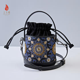 SAINTJOY/上久楷  宋锦拎包 大小团花纹花卉锦 XB3B015208003（不含礼盒包装