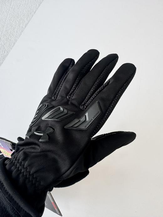 .安德玛ua冬季防风功能手套 可触屏防风防滑   硅胶手套 商品图1