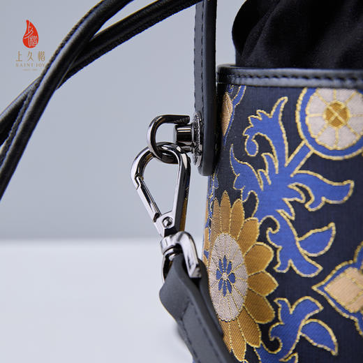 SAINTJOY/上久楷  宋锦拎包 大小团花纹花卉锦 XB3B015208003（不含礼盒包装 商品图8
