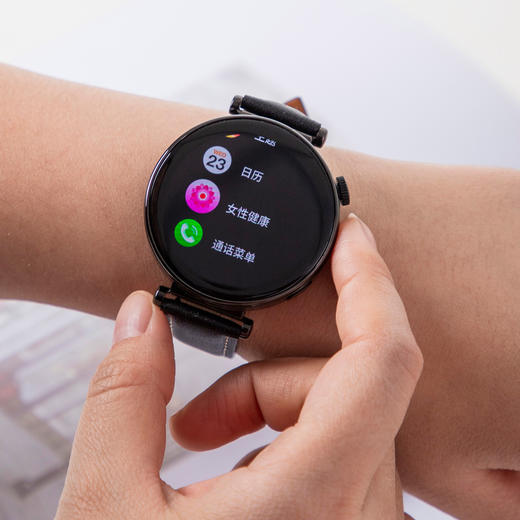 “鸿蒙认证支持华为互联”塞尔兰斯 HK41高端运动智能手表 送双表带 AMOLED屏超清质感 商品图5