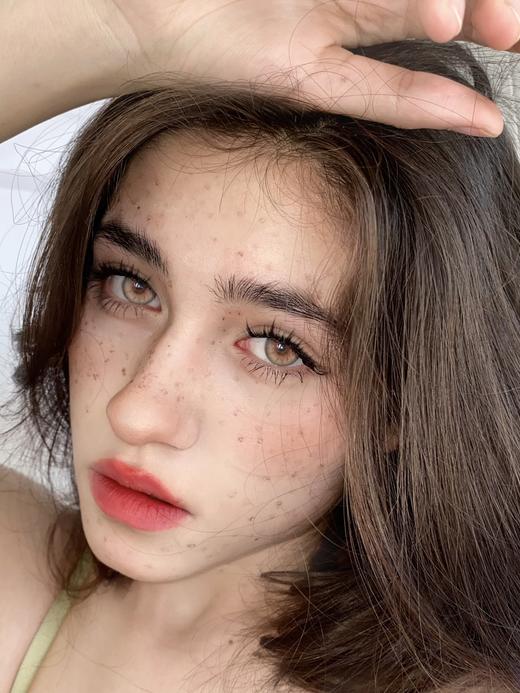 LOOKYOO日抛 五片 西域小馋猫 直径14.0mm着色13.4mm 商品图3