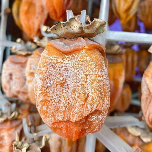  陕西富平柿饼 头茬吊柿饼 传统工艺 香甜软糯 商品图6