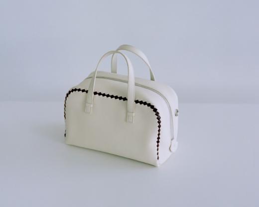 the pleasure molecule 手工编织牛皮波士顿包 商品图7