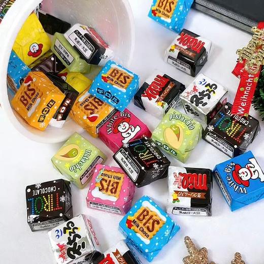 【新品上新】松尾圣诞节什锦味代可可脂巧克力制品(杯装)197g 冬季限定 045589 商品图4