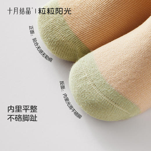 粒粒阳光宝宝地板袜四季袜儿童防滑袜室内婴儿隔凉学步袜 商品图3