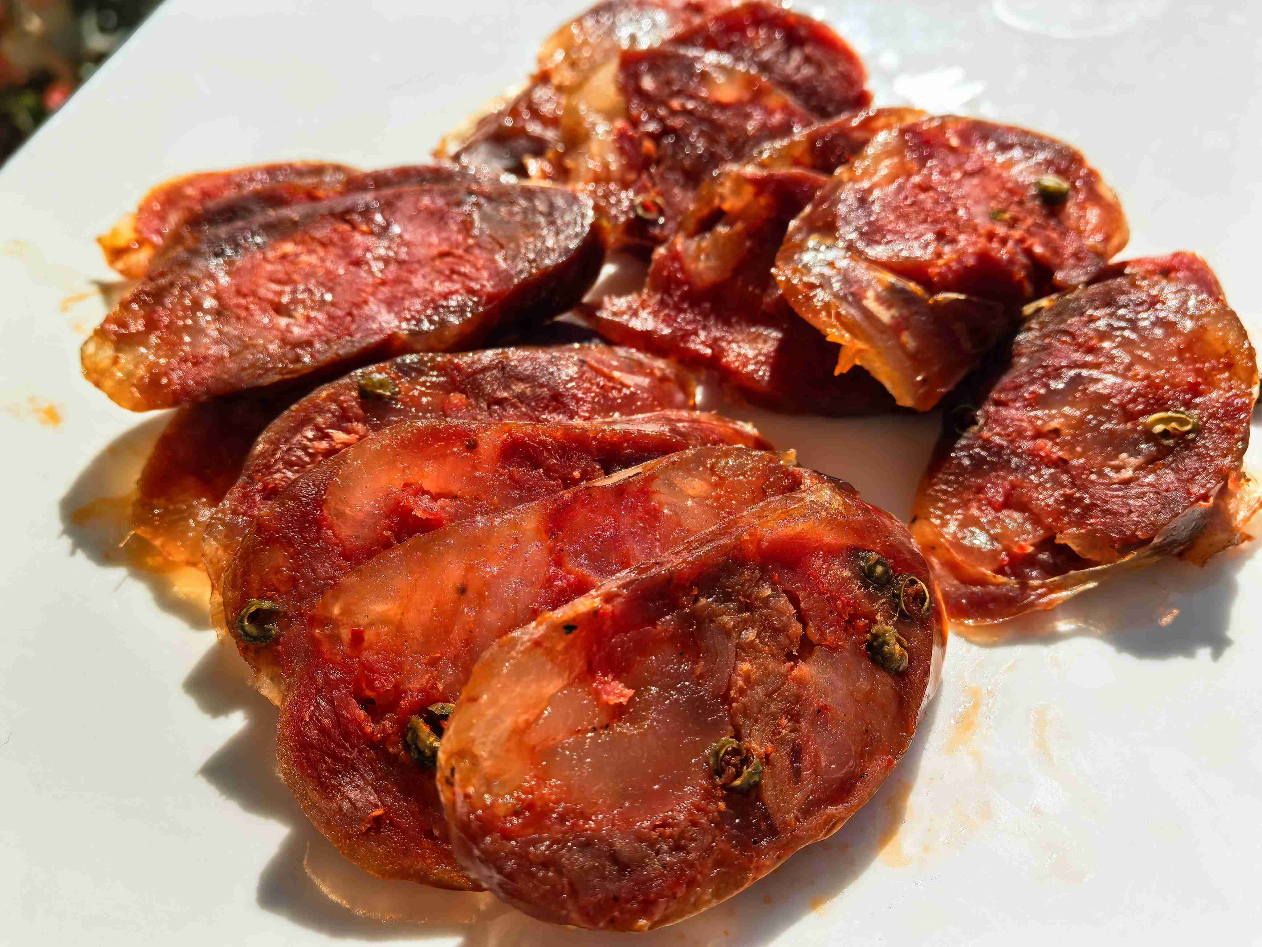 预售17号发货生态黑猪肉川味香肠2斤包邮