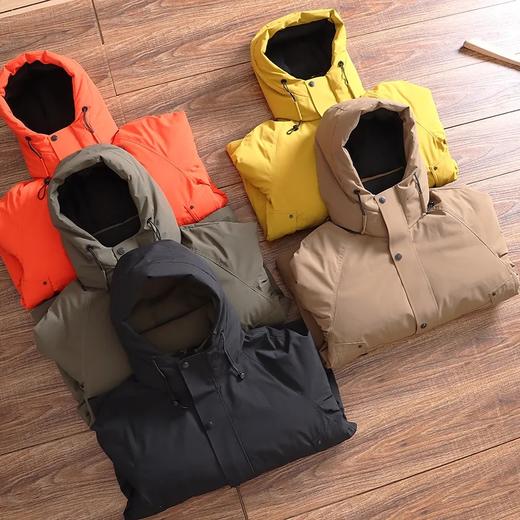 D120403抗寒零下20度！户外90白鸭绒加厚防风防水冬季连帽防钻绒羽绒服！ 商品图2