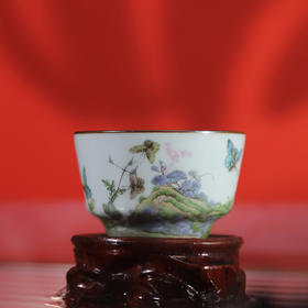 问鼎留青/天青端合杯（翩翩起舞）