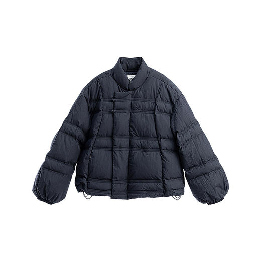 绽放541朵/95鹅绒中式盘扣小立领短款轻薄羽绒服女新款冬季外套 商品图4